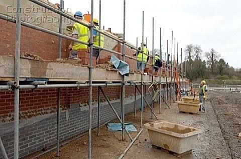 Residential low-level scaffolding